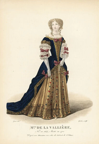 Louise de la Valliere, 1644-1710