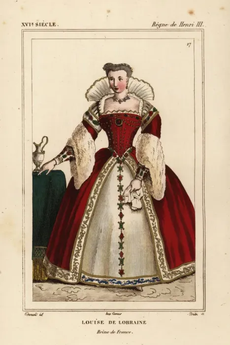 Framed Print : Louise de Lorraine, Queen of France, wife Framed Print : Louise de Lorraine, Queen of France, wife