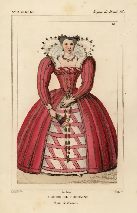Framed Print : Louise de Lorraine, queen of France, wife Framed Print : Louise de Lorraine, queen of France, wife