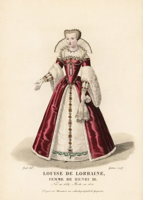 Framed Print : Louise of Lorraine, wife of King Henry III Framed Print : Louise of Lorraine, wife of King Henry III