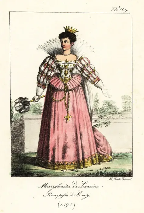 Framed Print : Louise Marguerite of Lorraine, Princess of Conti, 1595 Framed Print : Louise Marguerite of Lorraine, Princess of Conti, 1595