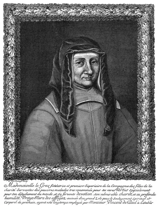 Framed Print : LOUISE MARILLAC LEGRAS Framed Print : LOUISE MARILLAC LEGRAS