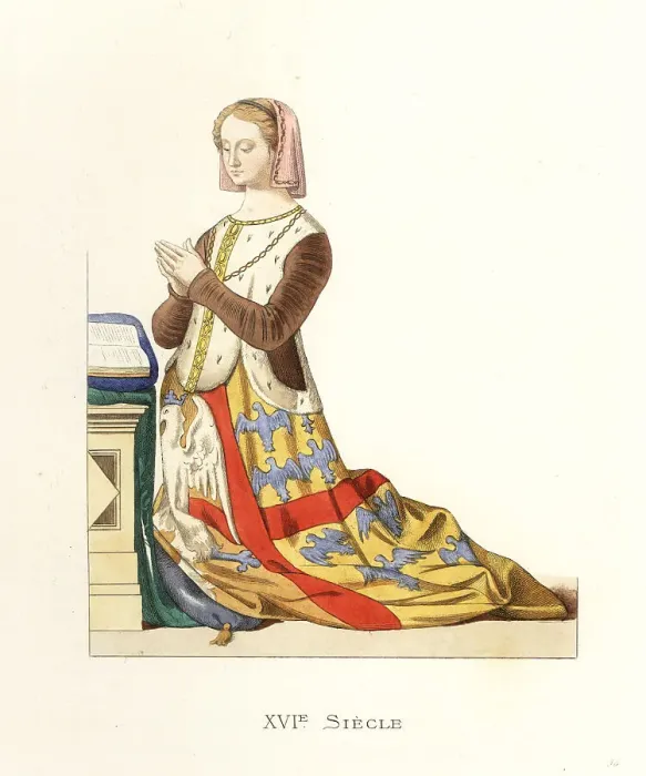 Framed Print : Louise de Montmorency, 1496-1547 Framed Print : Louise de Montmorency, 1496-1547