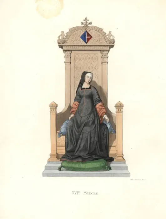 Framed Print : Louise of Savoy, Duchess of Angouleme Framed Print : Louise of Savoy, Duchess of Angouleme