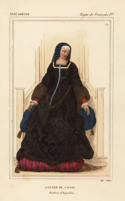 Framed Print : Louise of Savoy, Louise de Savoie, Duchesse