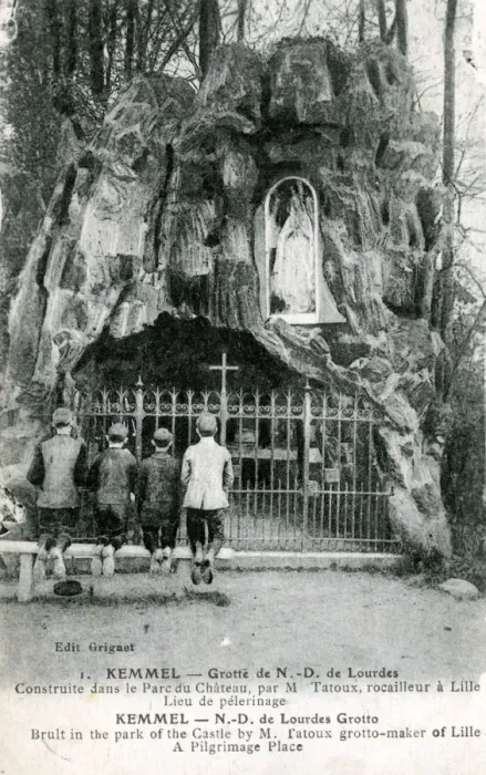 Framed Print : Lourdes Grotto, Kemmel, West Flanders Framed Print : Lourdes Grotto, Kemmel, West Flanders