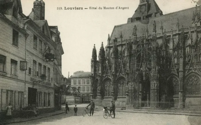 Framed Print : Louviers, France - Hotel du Mouton d Argent Framed Print : Louviers, France - Hotel du Mouton d Argent