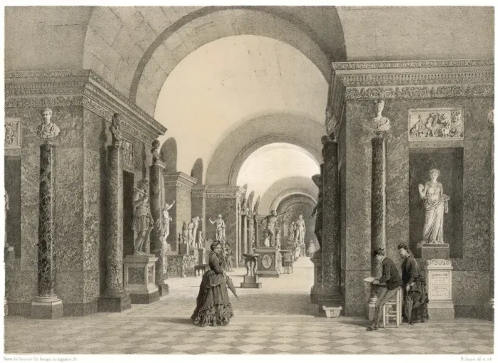 Framed Print : Louvre, Antiques Framed Print : Louvre, Antiques
