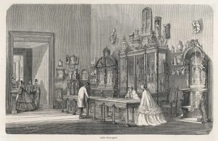 Framed Print : Louvre, Salle Sauvageot Framed Print : Louvre, Salle Sauvageot