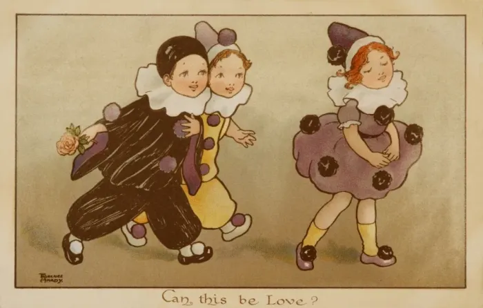 Framed Print : Can This Be Love by Florence Hardy