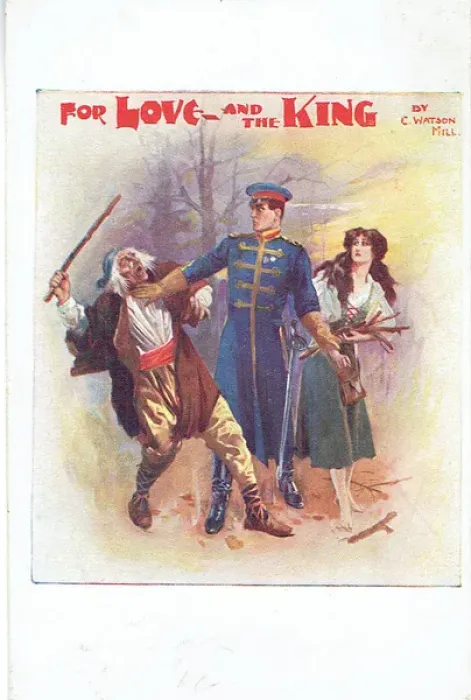Framed Print : For Love - and the King by C Watson Mill Framed Print : For Love - and the King by C Watson Mill