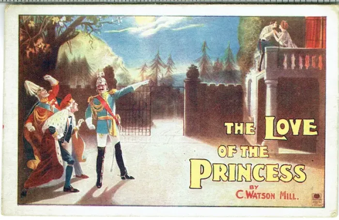 Framed Print : The Love of the Princess by A Watson Mill Framed Print : The Love of the Princess by A Watson Mill