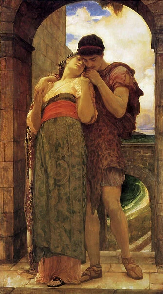 Lovers Intimate Embrace Date: 1881