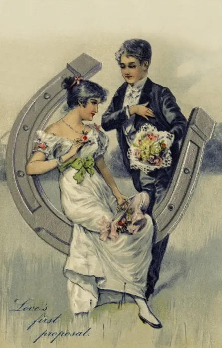 Framed Print : Loves first proposal Framed Print : Loves first proposal