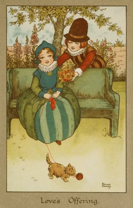 Framed Print : Loves Offering by Florence Hardy Framed Print : Loves Offering by Florence Hardy