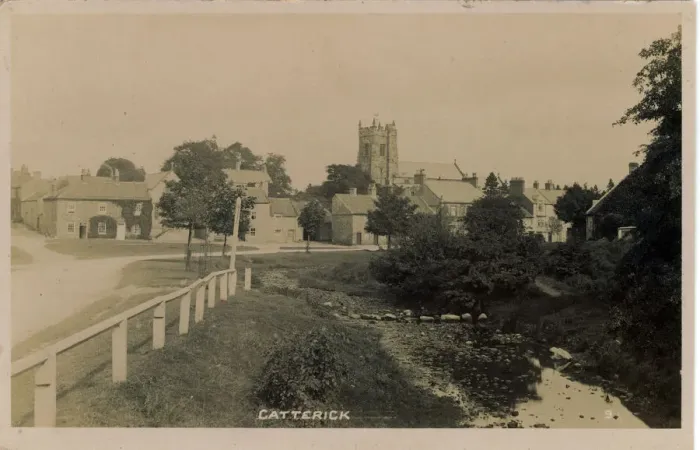 Framed Print : Low Green, Catterick, Richmond, Yorkshire, England Framed Print : Low Green, Catterick, Richmond, Yorkshire, England