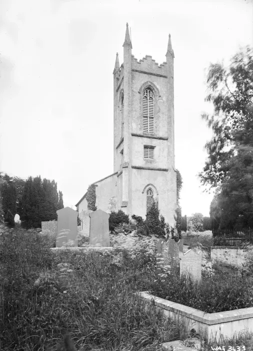 Framed Print : A low view of a Church from the graveyard Framed Print : A low view of a Church from the graveyard