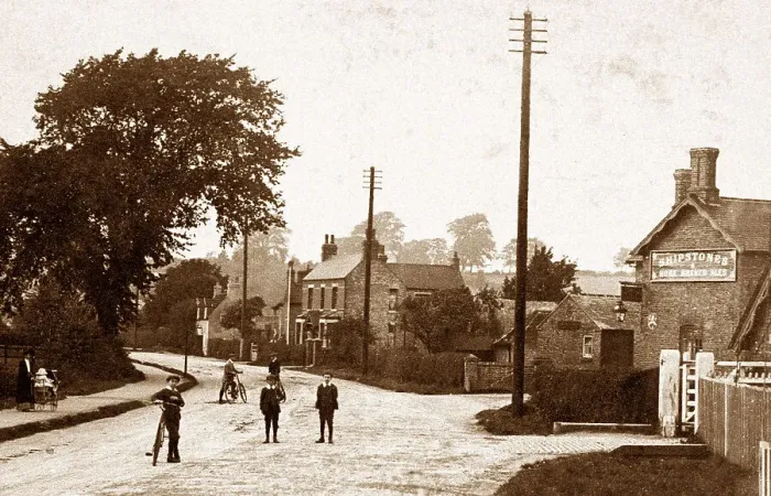 Framed Print : Lowdham early 1900's Framed Print : Lowdham early 1900's