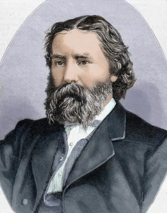 Framed Print : LOWELL, James (1819-1891). Poet, essayist and American diplo Framed Print : LOWELL, James (1819-1891). Poet, essayist and American diplo