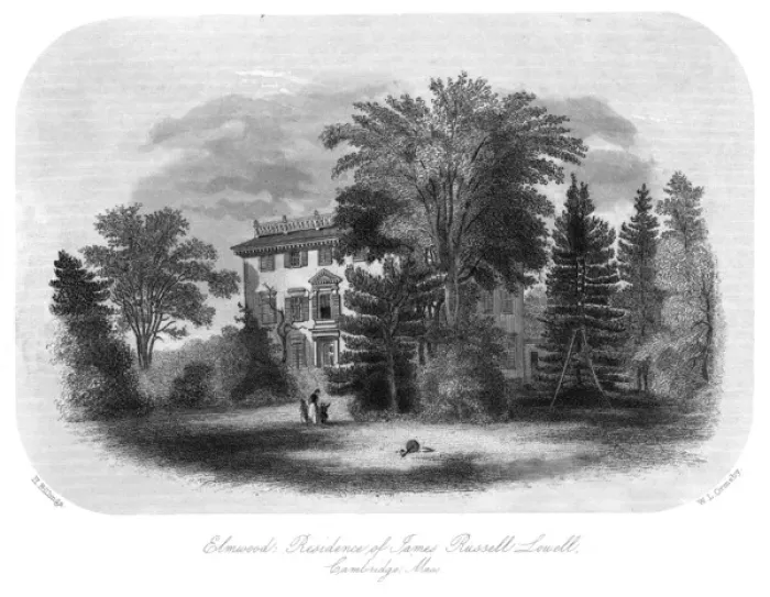 Framed Print : LOWELLs HOME - 2 Framed Print : LOWELLs HOME - 2