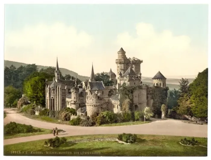 Framed Print : The Lower Castle, Wilhelmshohe, Cassel (i. e. Kassel), Hesse Framed Print : The Lower Castle, Wilhelmshohe, Cassel (i. e. Kassel), Hesse