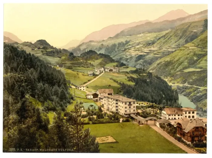 Framed Print : Lower Engadine, Vulpera and Fetan, Grisons, Switzerland Framed Print : Lower Engadine, Vulpera and Fetan, Grisons, Switzerland