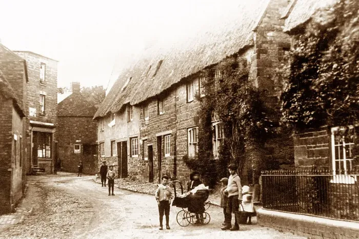 Framed Print : Lower Heyford early 1900's Framed Print : Lower Heyford early 1900's