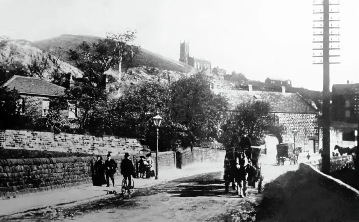 Framed Print : Lower Laithe, Todmorden, Lancashire, early 1900s Framed Print : Lower Laithe, Todmorden, Lancashire, early 1900s