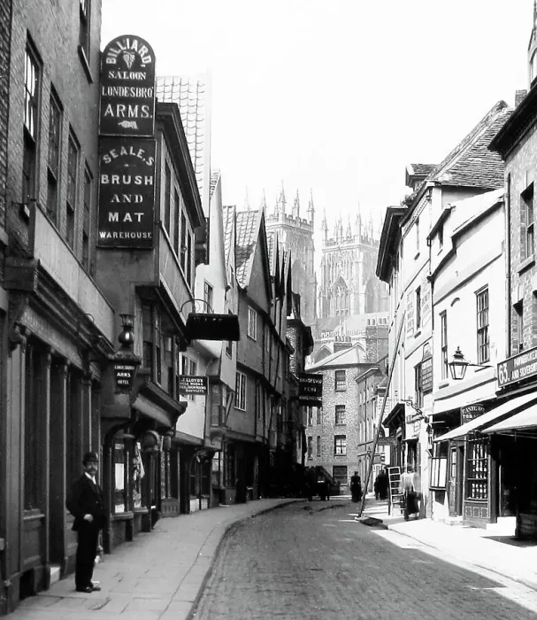 Framed Print : Lower petergate York