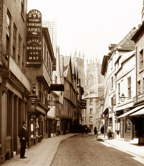 Framed Print : Lower petergate York Framed Print : Lower petergate York