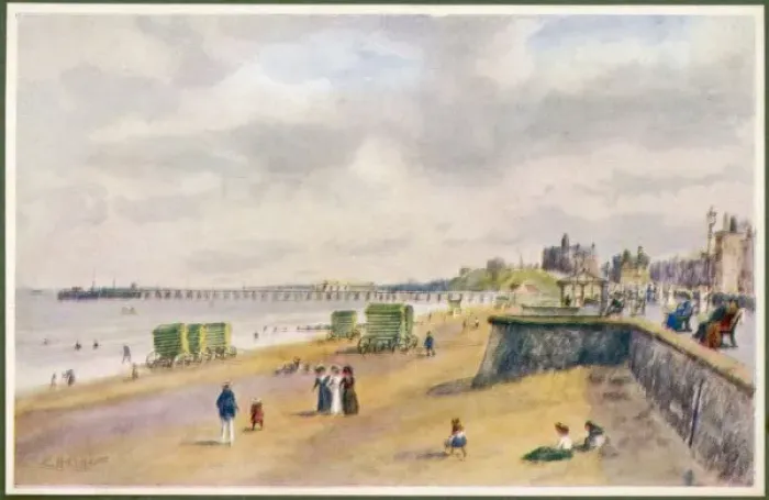 Framed Print : Lowestoft Beach Framed Print : Lowestoft Beach