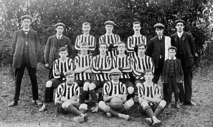 Framed Print : LRA Football Club 1908-1909 Framed Print : LRA Football Club 1908-1909