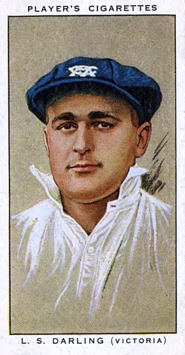 Framed Print : Ls Darling, Australian cricketer, Victoria Framed Print : Ls Darling, Australian cricketer, Victoria