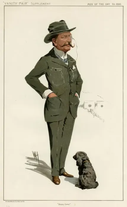 Framed Print : Lt. -Col. Charles Robert Crosse, Vanity Fair, WH Framed Print : Lt. -Col. Charles Robert Crosse, Vanity Fair, WH