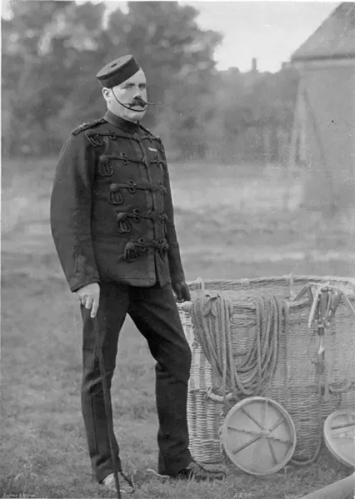 Framed Print : Lt-Col J L B Templer Superintendent R E Balloon Factory Framed Print : Lt-Col J L B Templer Superintendent R E Balloon Factory