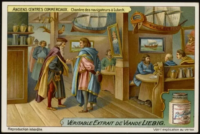Framed Print : Lubeck as Trade Centre Framed Print : Lubeck as Trade Centre