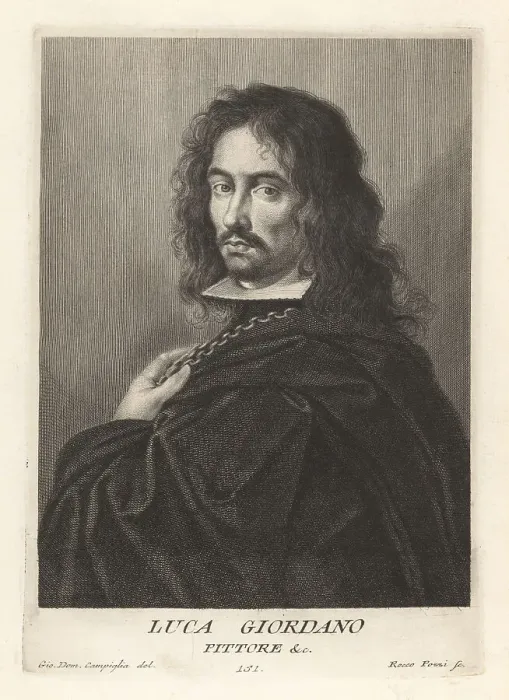 Framed Print : Luca Giordano, Italian painter and printmaker, 1634-1705 Framed Print : Luca Giordano, Italian painter and printmaker, 1634-1705