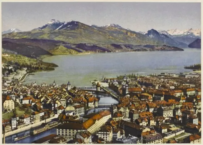 Framed Print : Lucerne / Rigi / Lake C20 Framed Print : Lucerne / Rigi / Lake C20