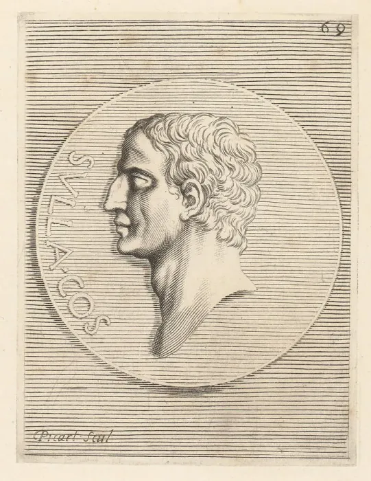 Framed Print : Lucius Cornelius Sulla Felix, Roman general and dictator Framed Print : Lucius Cornelius Sulla Felix, Roman general and dictator