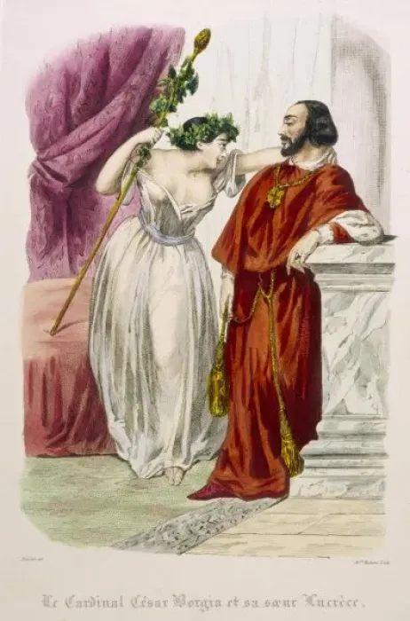Framed Print : Lucrezia Borgia (Bourd) Framed Print : Lucrezia Borgia (Bourd)