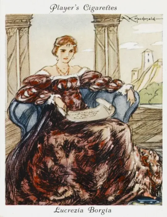 Framed Print : Lucrezia Borgia (Macd) Framed Print : Lucrezia Borgia (Macd)