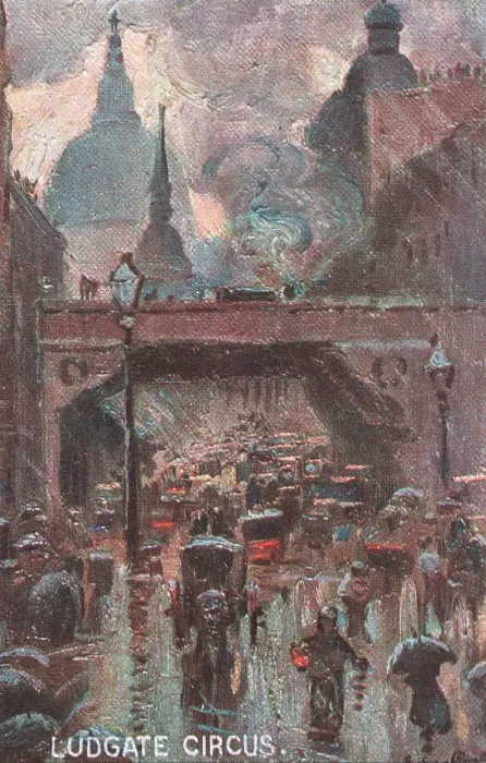 Framed Print : Ludgate Circus Framed Print : Ludgate Circus