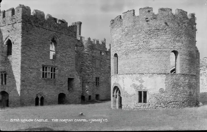 Framed Print : Ludlow Castle - The Norman Chapel Framed Print : Ludlow Castle - The Norman Chapel