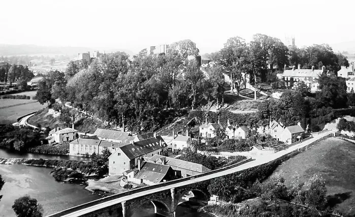 Framed Print : Ludlow, early 1900s Framed Print : Ludlow, early 1900s