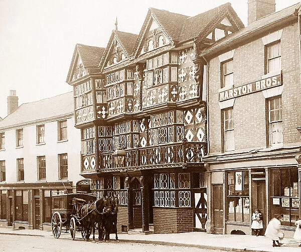 Ludlow Feathers Hotel Victorian period