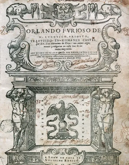 Framed Print : Ludovico Ariosto (1474 1533) Italian poet. Orlando Furio Framed Print : Ludovico Ariosto (1474 1533) Italian poet. Orlando Furio