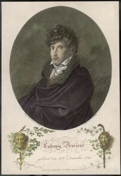 Framed Print : Ludwig Devrient Framed Print : Ludwig Devrient