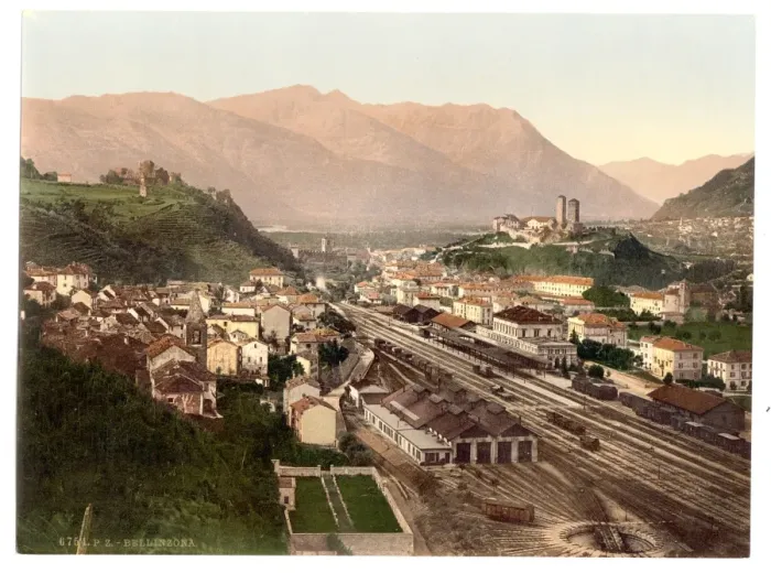 Framed Print : Lugano, Bellinzona, Tessin, Switzerland Framed Print : Lugano, Bellinzona, Tessin, Switzerland