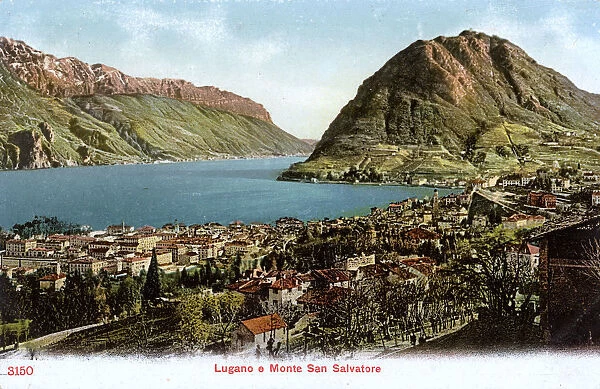 Lugano and Monte San Salvatore