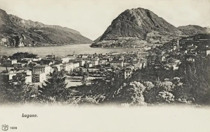 Framed Print : Lugano - Switzerland Framed Print : Lugano - Switzerland